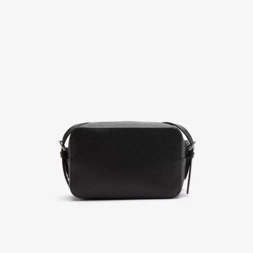 Lacoste Crossbody Taschen>Unisex-Umhangetasche Chantaco Aus Pique-Leder Black 000