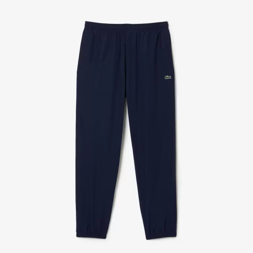 Lacoste Hosen & Shorts>Wasserabweisende Herren Trainingshose Aus Taft Navy Blau 166