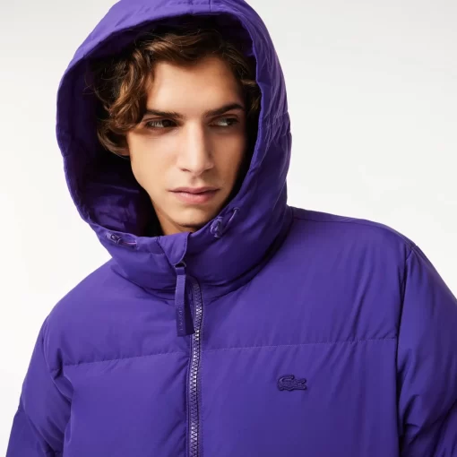 Lacoste Jacken & Mäntel>Wasserabweisende Steppjacke Lila Sni