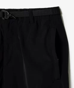 Lacoste Hosen & Shorts>Wasserfeste Trainings-Cargohosen Schwarz 031