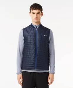 Lacoste Jacken & Mäntel>Wendbare Herren-Westenjacke Sport Navy Blau 9N6