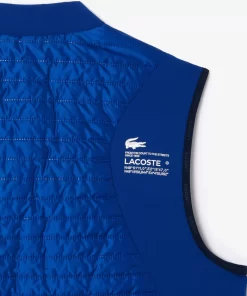 Lacoste Jacken & Mäntel>Wendbare Herren-Westenjacke Sport Navy Blau 9N6