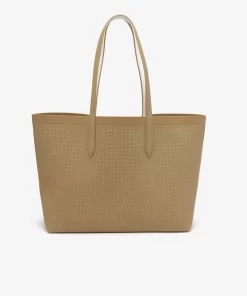 Lacoste Taschen>Wendbare Tote Bag Mit Pique-Effekt. Lion Farine M54