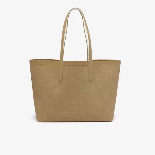 Lacoste Taschen>Wendbare Tote Bag Mit Pique-Effekt. Lion Farine M54