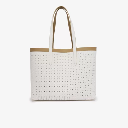 Lacoste Taschen>Wendbare Tote Bag Mit Pique-Effekt. Lion Farine M54