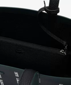 Lacoste Taschen>Wendbare Tote Mit All-Over Aufdruck Sinople Farine Noir M52