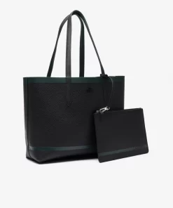 Lacoste Taschen>Wendbare Tote Mit All-Over Aufdruck Sinople Farine Noir M52