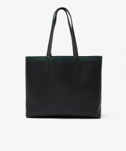 Lacoste Taschen>Wendbare Tote Mit All-Over Aufdruck Sinople Farine Noir M52