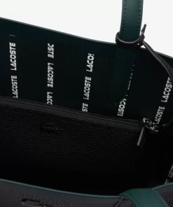 Lacoste Taschen>Wendbare Tote Mit All-Over Aufdruck Sinople Farine Noir M52