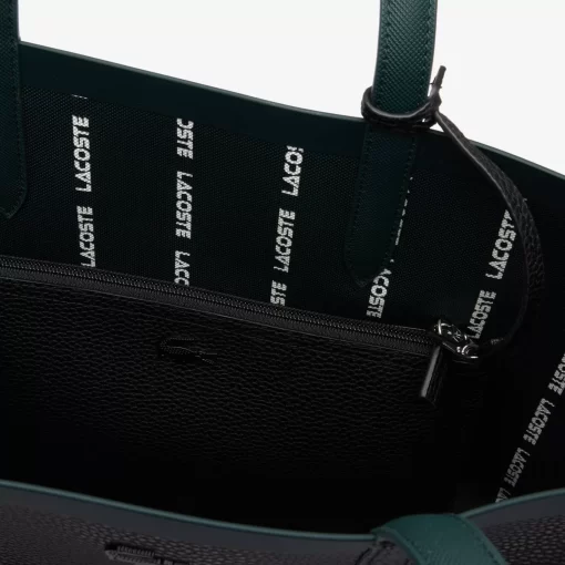 Lacoste Taschen>Wendbare Tote Mit All-Over Aufdruck Sinople Farine Noir M52