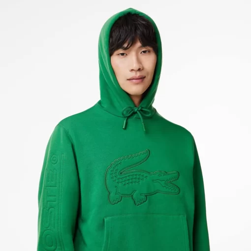 Lacoste Trainingsanzüge>Xl Croc Jogger-Hoodie Grun Cnq