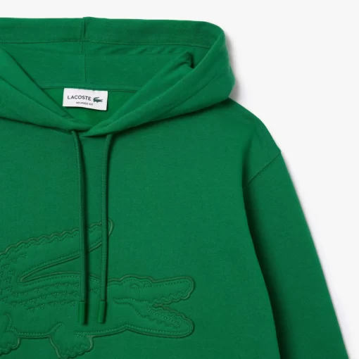 Lacoste Trainingsanzüge>Xl Croc Jogger-Hoodie Grun Cnq