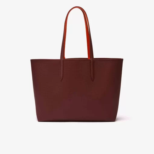 Lacoste Taschen>Zweifarbige Damen-Tote-Bag Anna Zum Wenden Zin Sunrise M49