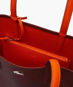 Lacoste Taschen>Zweifarbige Damen-Tote-Bag Anna Zum Wenden Zin Sunrise M49