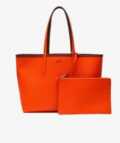 Lacoste Taschen>Zweifarbige Damen-Tote-Bag Anna Zum Wenden Zin Sunrise M49