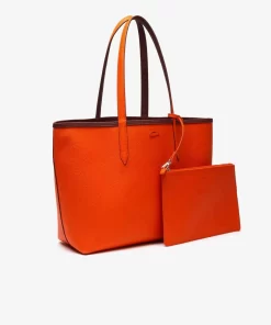 Lacoste Taschen>Zweifarbige Damen-Tote-Bag Anna Zum Wenden Zin Sunrise M49