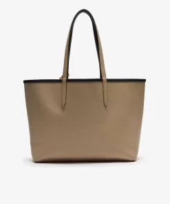 Lacoste Taschen>Zweifarbige Damen-Tote-Bag Anna Zum Wenden Noir Krema A91