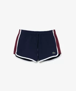 Lacoste Hosen & Shorts>Zweiseitige Pique-Shorts Mit Kontrastsaum Navy Blau 166