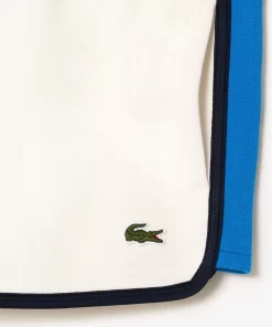 Lacoste Hosen & Shorts>Zweiseitige Pique-Shorts Mit Kontrastsaum Weis 70V