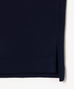 Lacoste Kleider & Röcke>Zweiseitiges Hoodie-Kleid Aus Pique Navy Blau 166